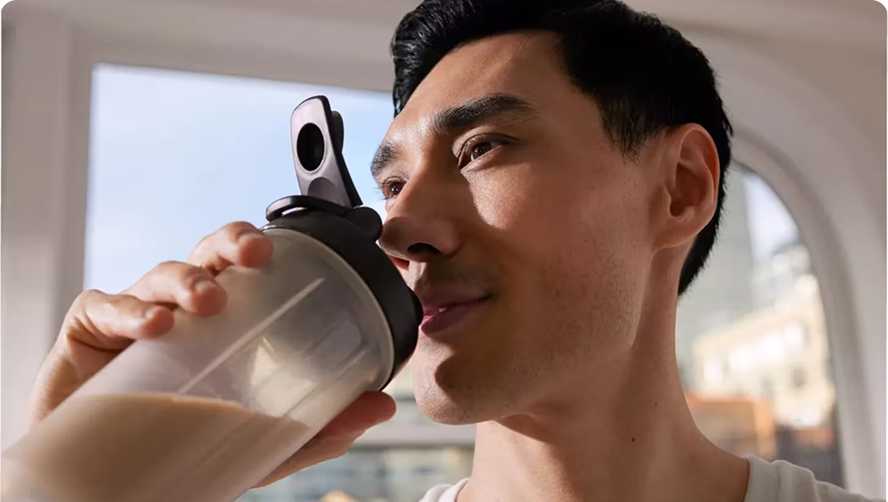 Man using a wellness scanning device, featured by CP&KRELL