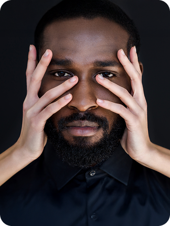 Professional man portrait with a focused expression for CP&KRELL